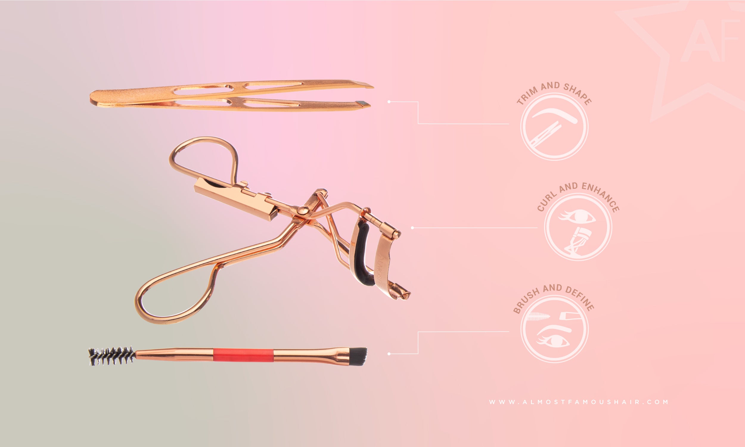 NexoShop - Rose Gold Lash Lifter  Kit